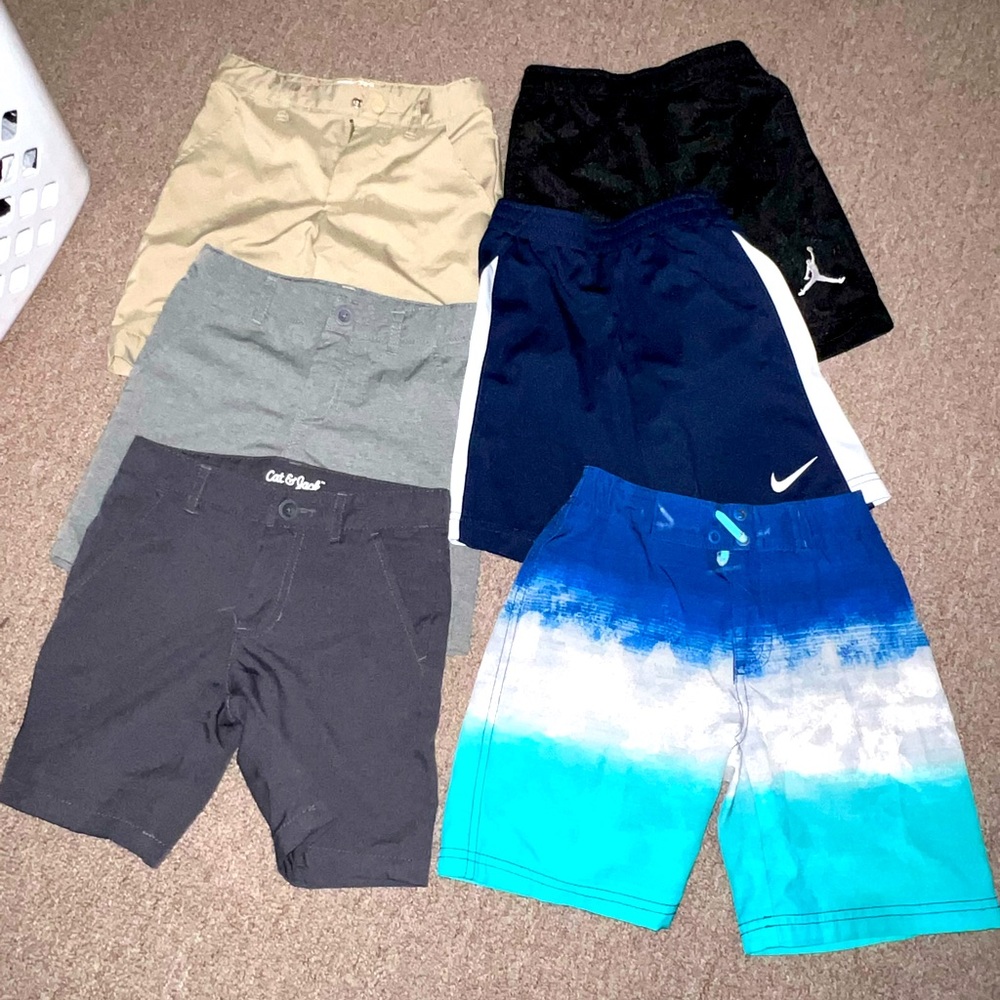 6 pairs of boys shorts